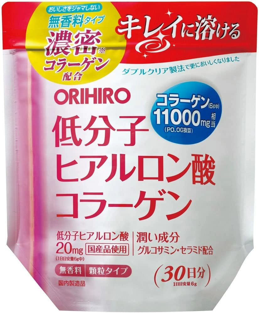 ORIHIRO Low Molecular Weight Hyaluronic Acid Collagen