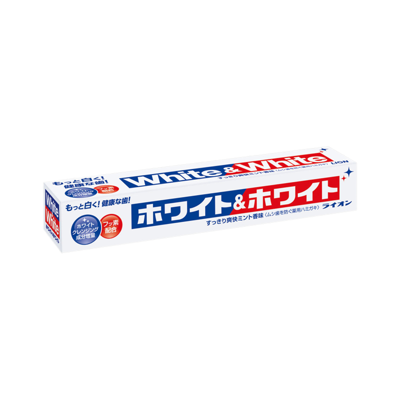 Lion White & White Toothpaste