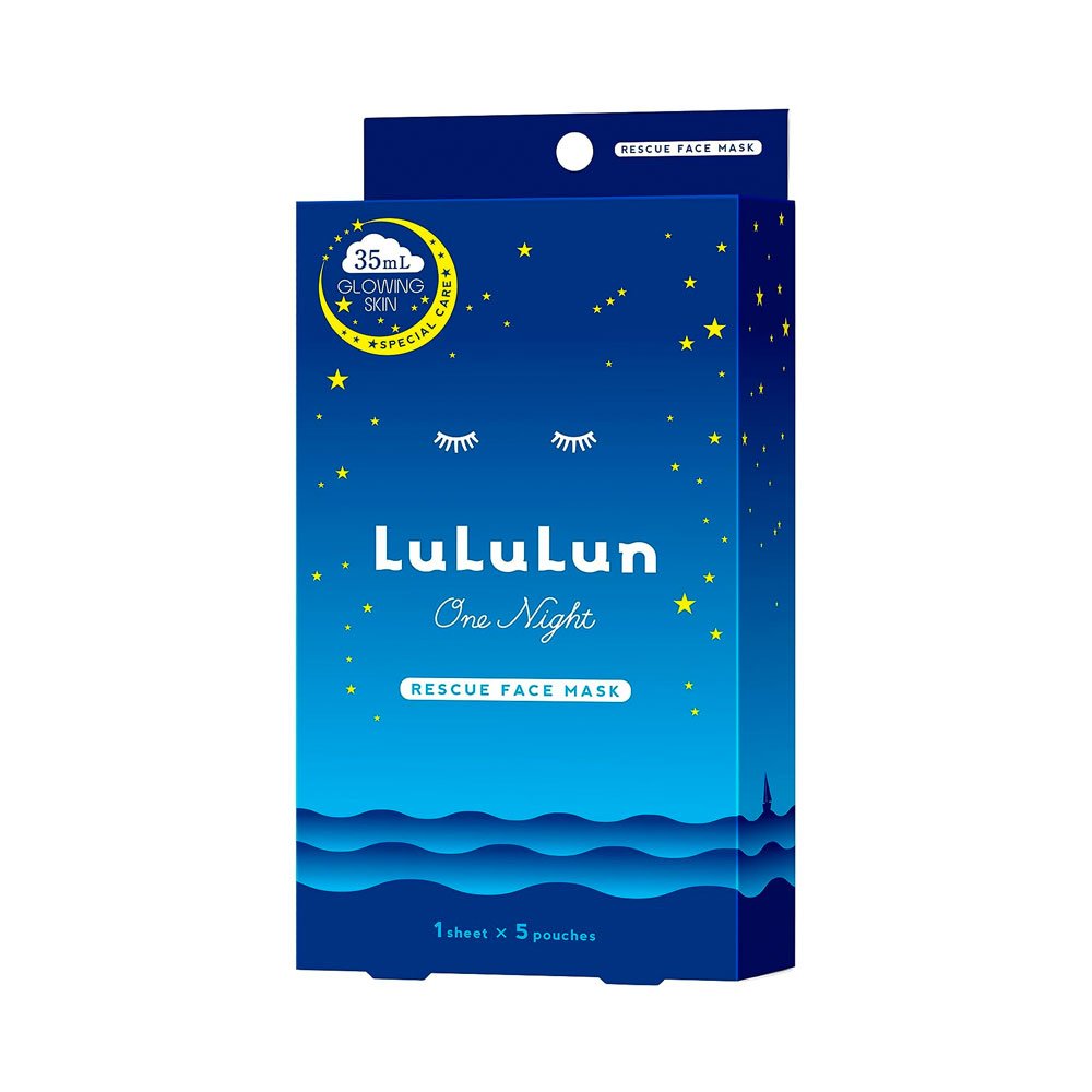 Lululun One Night Rescue Transparency 5 pieces