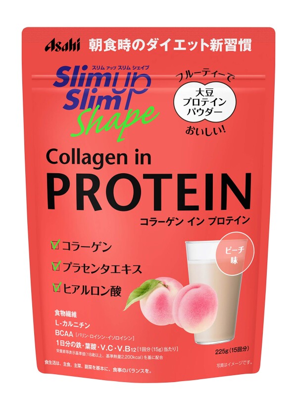Asahi Slim Up Slim Shape коллаген в белке