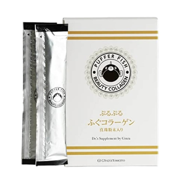 Ginza Tomato Bouncy Fugu Collagen с жемчужной пудрой