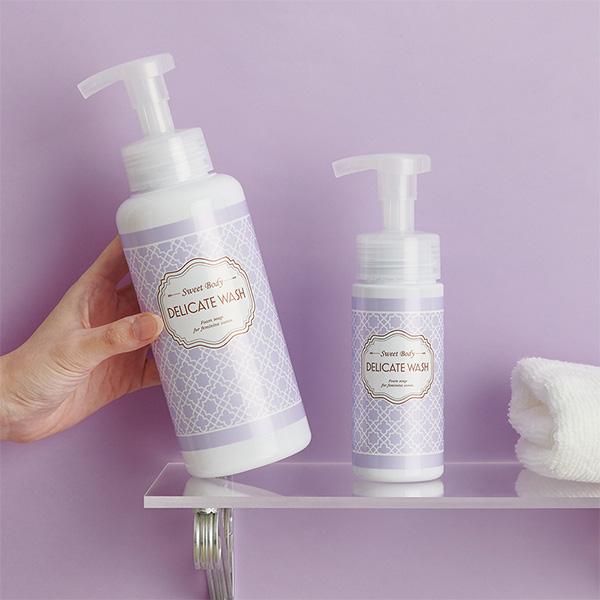 Sweet Body Delicate Wash Foam Soap for feminine zones