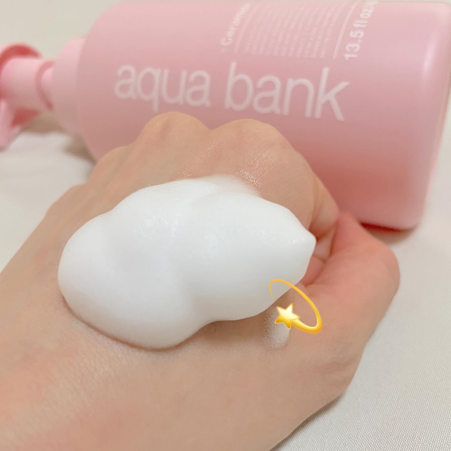 Aqua Bank Bubble Lotion Clear Ceramide