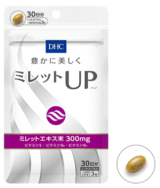 DHC Millet UP Vitamins for growth, density and fluffiness of hair for 30 days